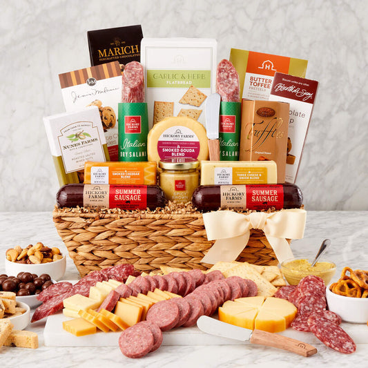 Hickory Farms Charcuterie & Snacks Gift Basket