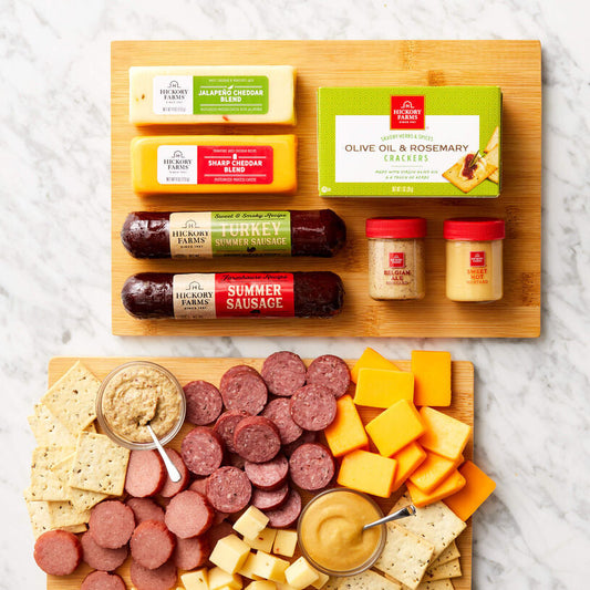 Hickory Farms Signature Bites & Board Gift Set