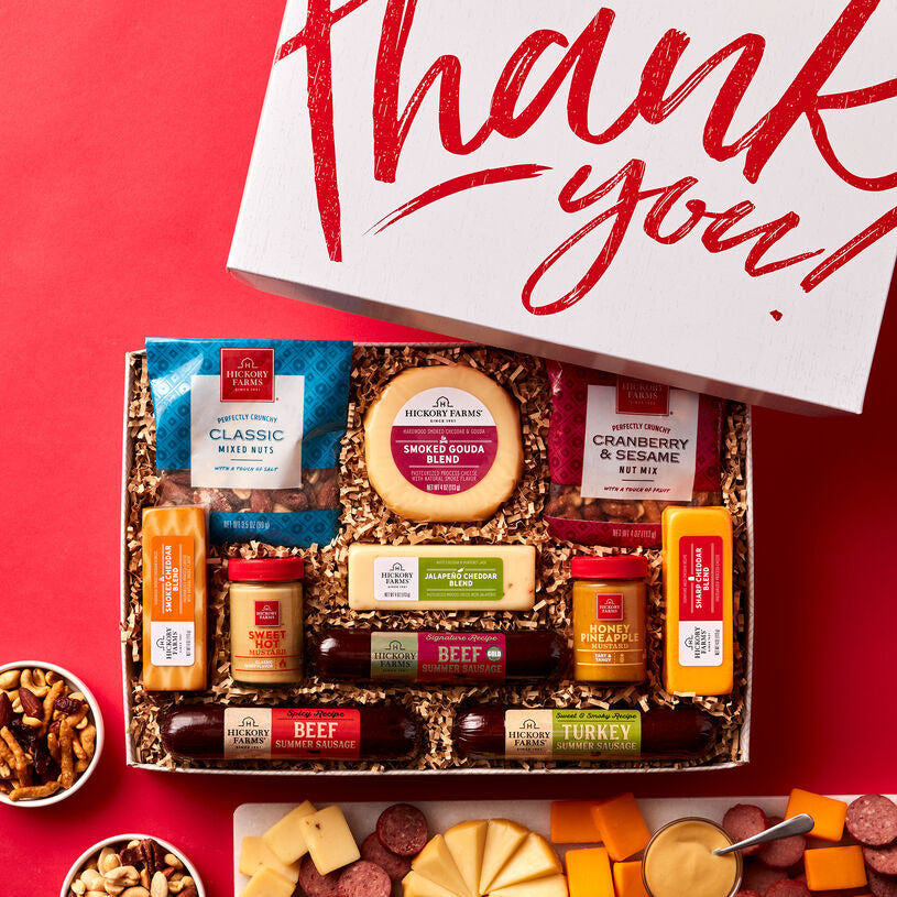 Hickory Farms Thank You Give Back Gift Box