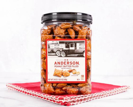 Dorothy Lane H.K. Anderson Peanut Butter Filled Pretzel Nuggets x3