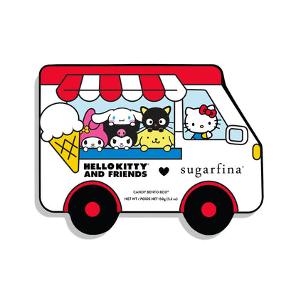 Sugarfina Hello Kitty and Friends Ice Cream Truck 3 Piece Candy Bento Box