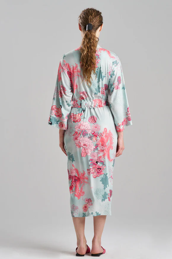Natori Majestic Garden Cozy Knit Robe