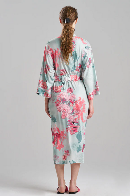 Natori Majestic Garden Cozy Knit Robe