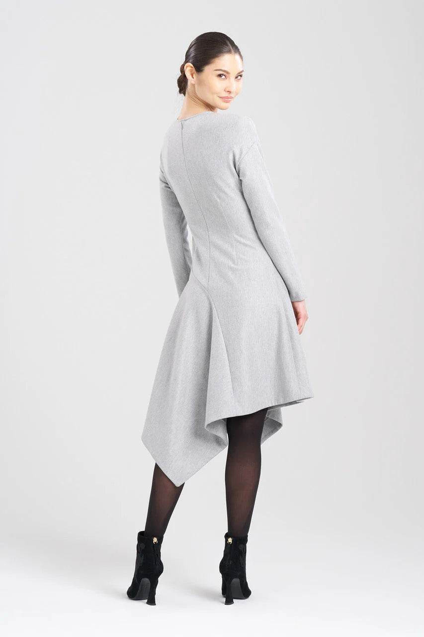 Natori Double Jersey Asymmetric Dress