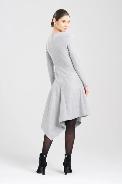 Natori Double Jersey Asymmetric Dress