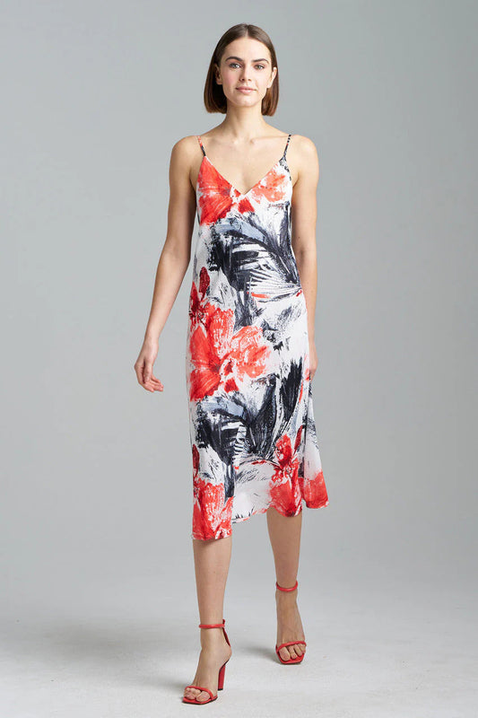Natori Sunset Palm Slip Dress