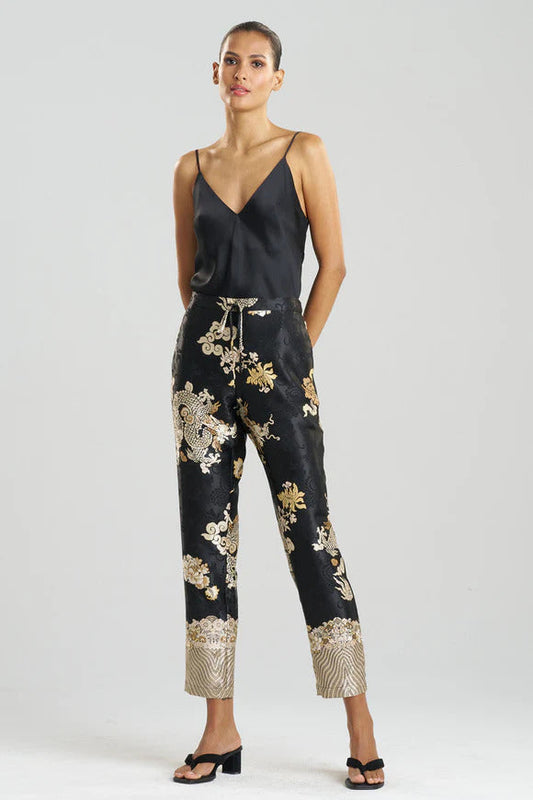 Natori Imperial Dragon Jacquard Pants