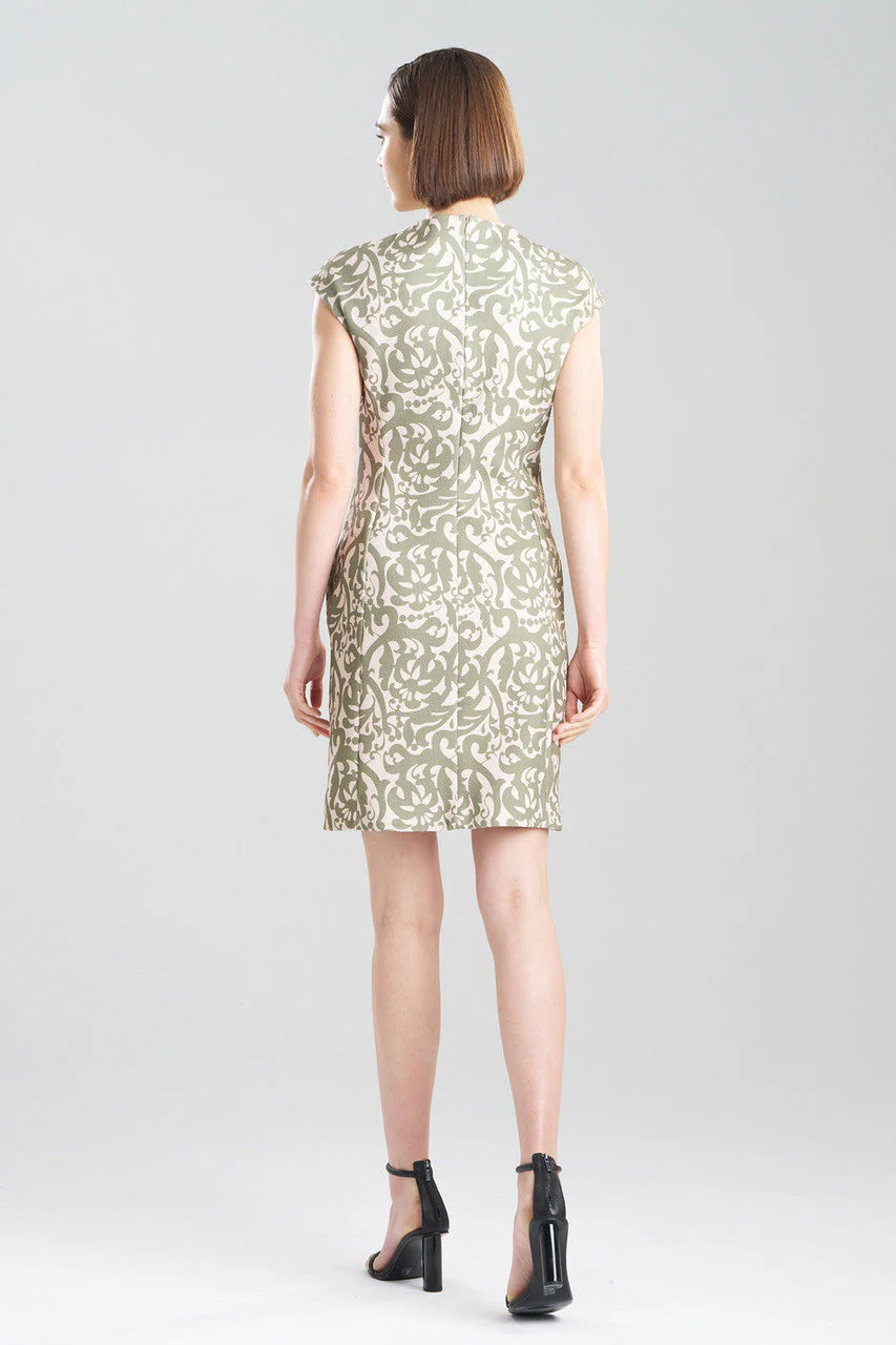 Natori Art Nouveau Scroll Shift Dress