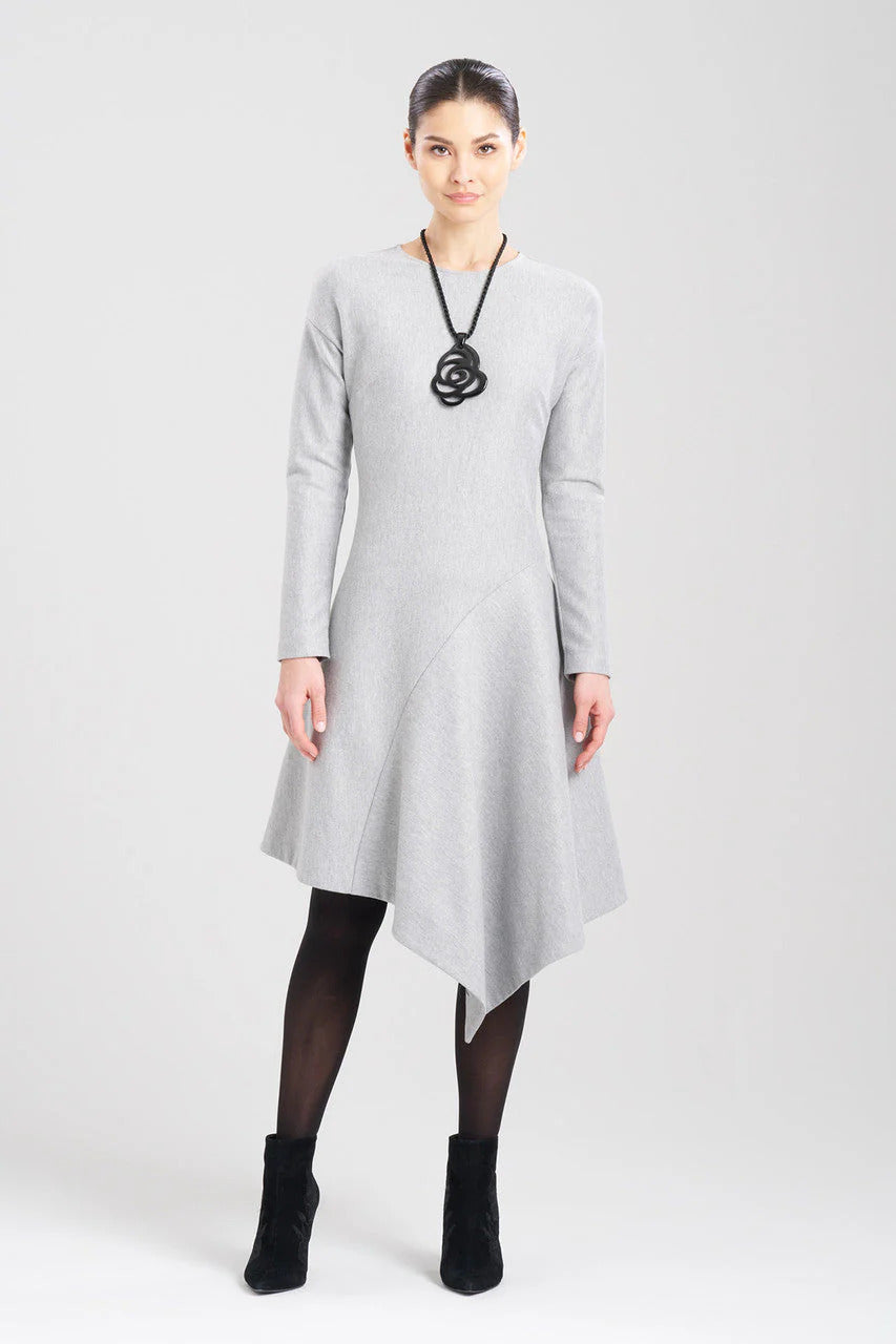 Natori Double Jersey Asymmetric Dress
