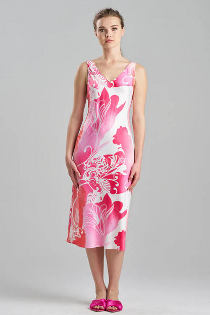 Natori Floral Nouveau Gown