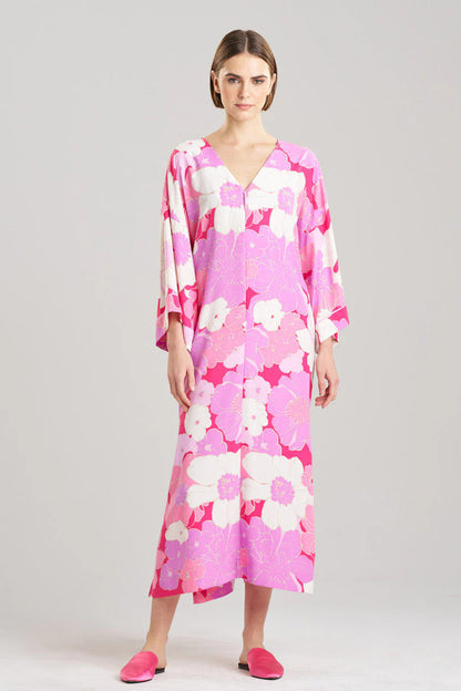 Natori Croisette Zip Caftan