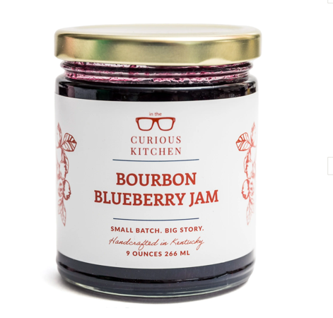 Dorothy Lane In The Curious Kitchen Bourbon Blueberry Jam - 9 oz