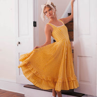 JessaKae Daze Dress - Yellow Gingham