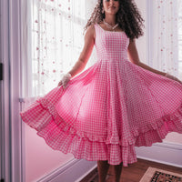 JessaKae Daze Dress - Pink Gingham