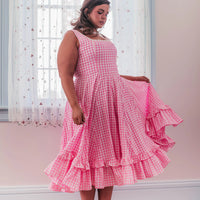 JessaKae Daze Dress - Pink Gingham