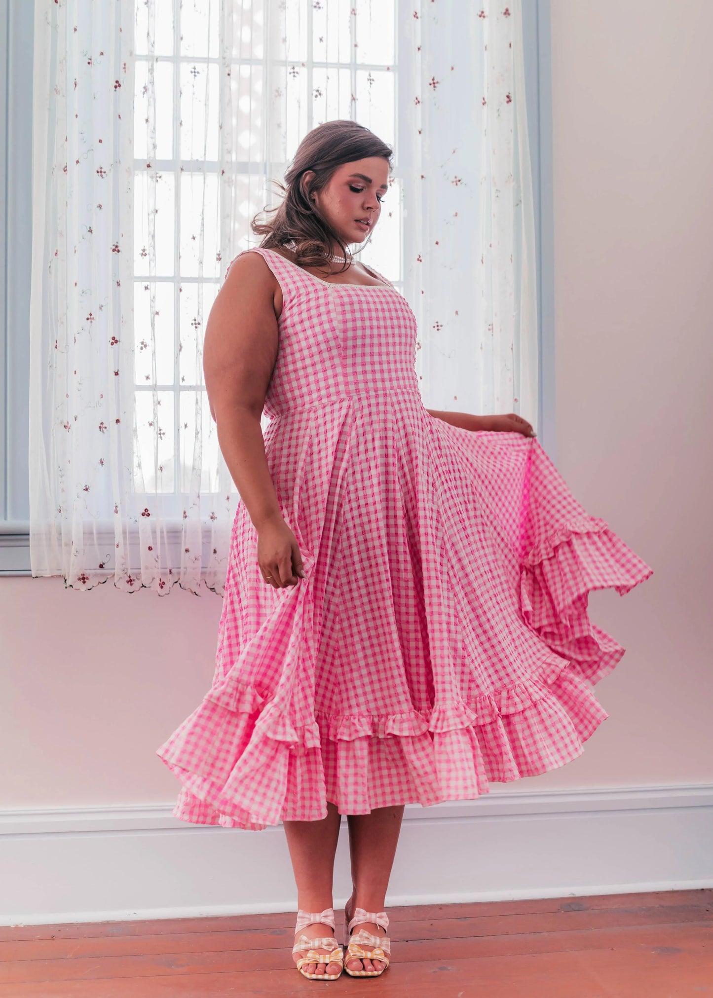 JessaKae Daze Dress - Pink Gingham