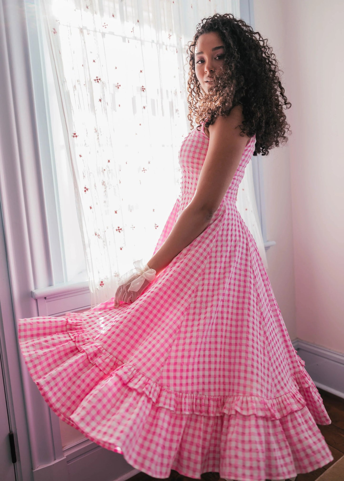 JessaKae Daze Dress - Pink Gingham