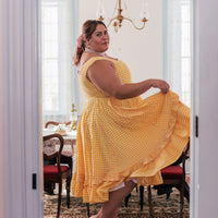 JessaKae Daze Dress - Yellow Gingham