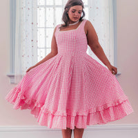 JessaKae Daze Dress - Pink Gingham