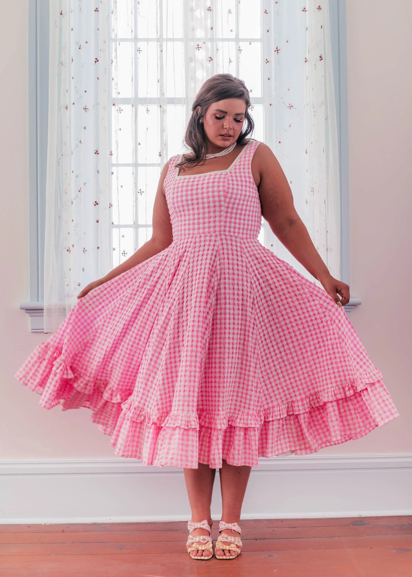 JessaKae Daze Dress - Pink Gingham