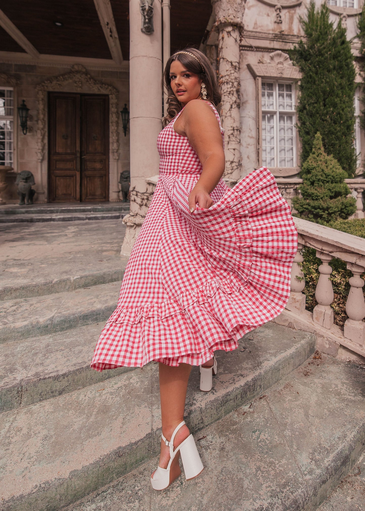 JessaKae Daze Dress - Red Gingham