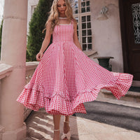 JessaKae Daze Dress - Red Gingham