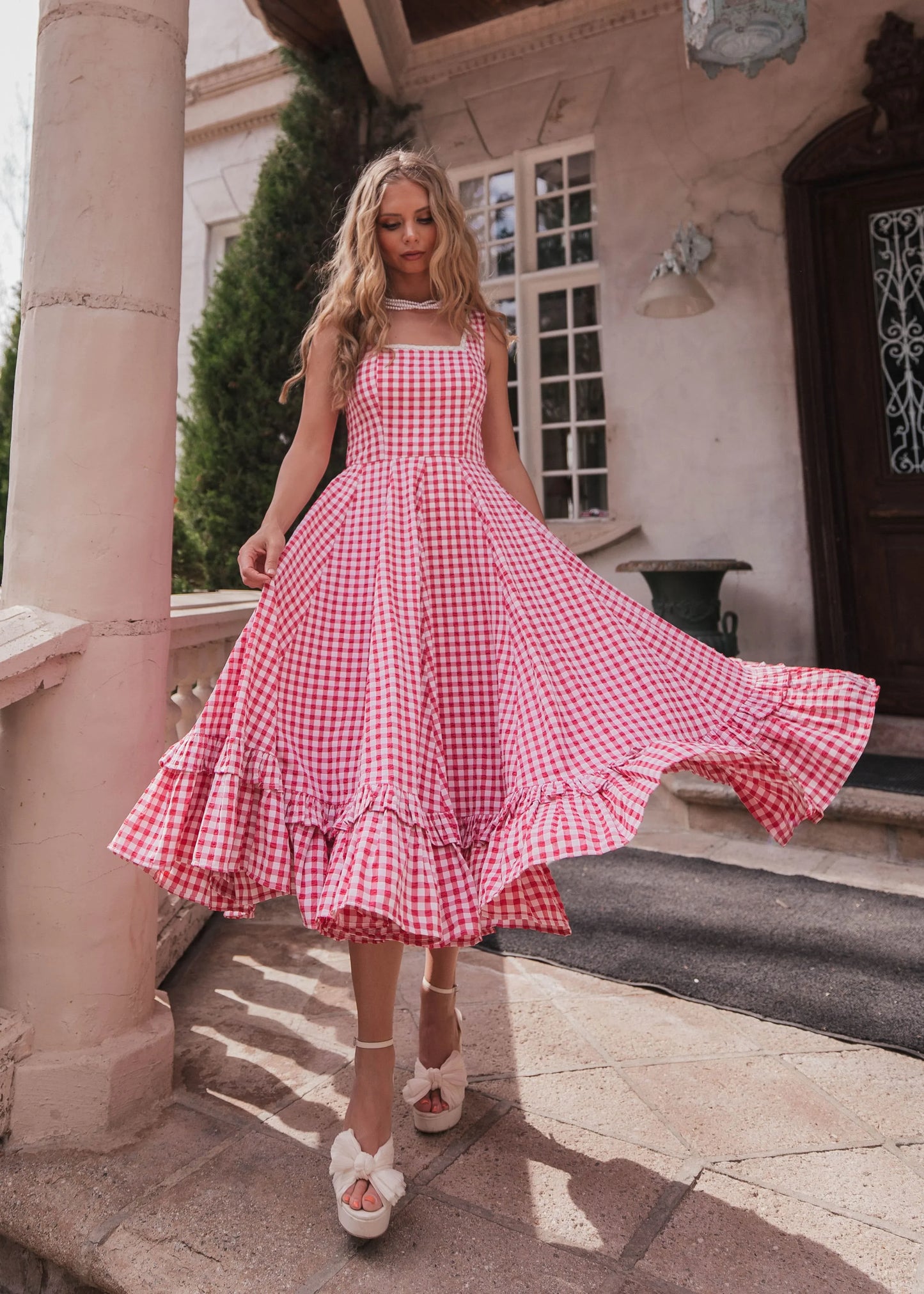 JessaKae Daze Dress - Red Gingham