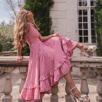 JessaKae Daze Dress - Red Gingham