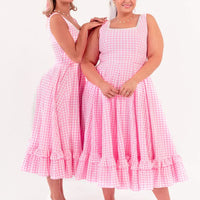 JessaKae Daze Dress - Pink Gingham