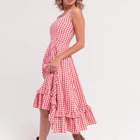 JessaKae Daze Dress - Red Gingham