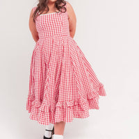 JessaKae Daze Dress - Red Gingham