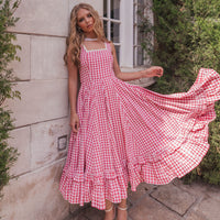 JessaKae Daze Dress - Pink Gingham