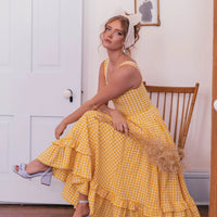 JessaKae Daze Dress - Yellow Gingham