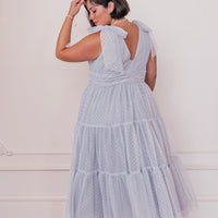 JessaKae Jeanne Dress - Dusty Blue