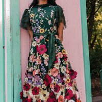 JessaKae Jubilee Dress - Evergreen