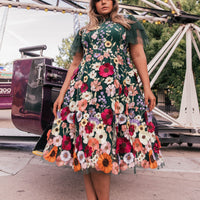 JessaKae Jubilee Dress - Evergreen