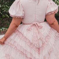 JessaKae Thumbelina Dress - Pink Lace