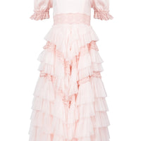 JessaKae Thumbelina Dress - Pink Lace