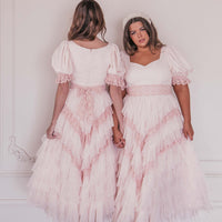 JessaKae Thumbelina Dress - Pink Lace