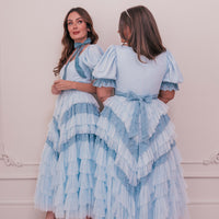 JessaKae Thumbelina Dress - Blue Lace