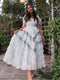 JessaKae Thumbelina Dress - Blue Lace