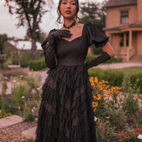 JessaKae Thumbelina Dress - Black Lace