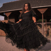 JessaKae Thumbelina Dress - Black Lace