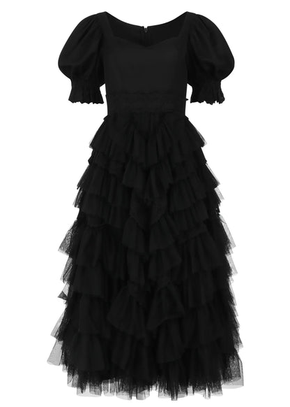 JessaKae Thumbelina Dress - Black Lace