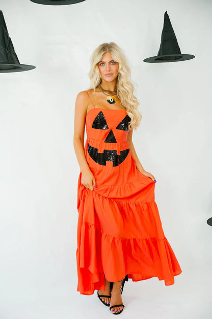 Judith March SPOOKTACULAR MAXI DRESS
