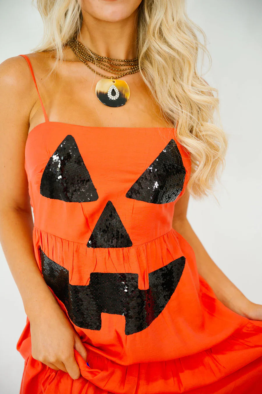 Judith March SPOOKTACULAR MAXI DRESS