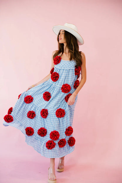 Judith March BEACH ROSE MAXI DRESS