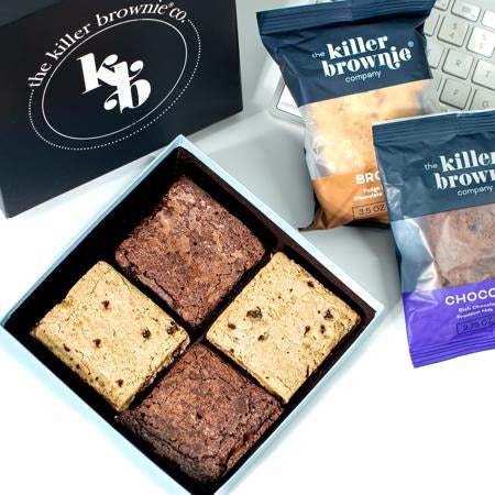 Dorothy Lane Killer Brownie Artisan Brownie Gift Box - 4 Count