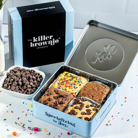 Dorothy Lane Killer Brownie Create Your Own Gift Tin - 4 Count
