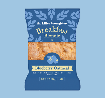 Dorothy Lane Killer Brownie Blueberry Oatmeal Breakfast Blondes - 4 ct (x2)